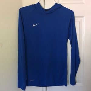 Blue Nike Hoodie